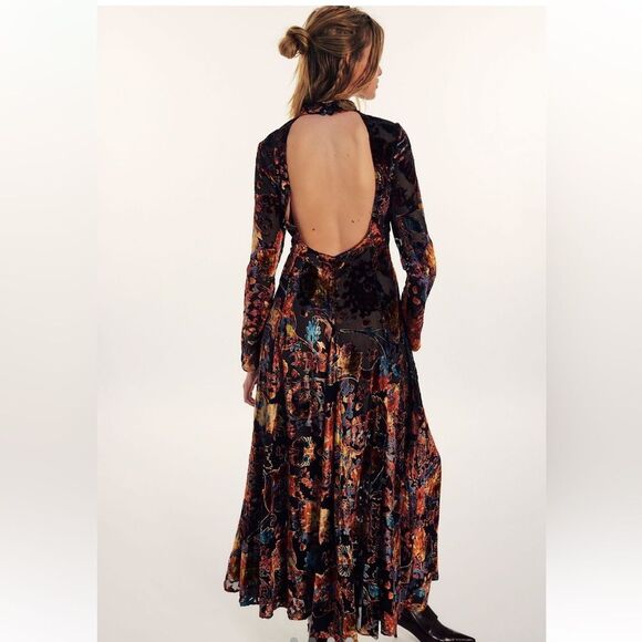 Free People Floral Maxi Dress - Multicolor - Picture 4 of 9